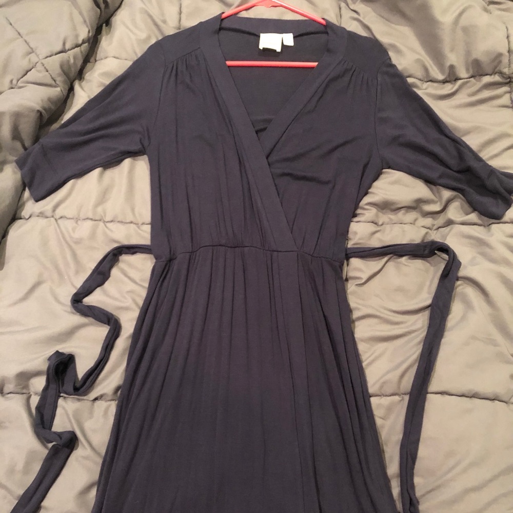 Faux Wrap Dress